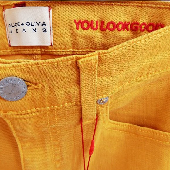 Alice + Olivia ‼️SALE‼️ - Good High Rise Skinny Jeans - NWT - Picture 4 of 8